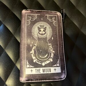 Black Tarot Card Wallet